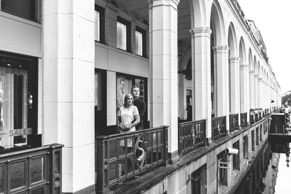 Paarshooting in der Hamburger City, Fleetinsel und Alster